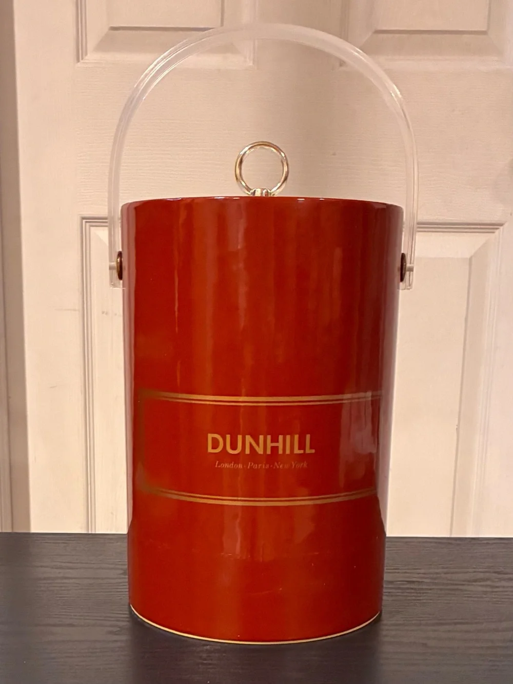 The Dunhill Ice Bucket, Rare Vintage, 1970’s Iconic Collectible